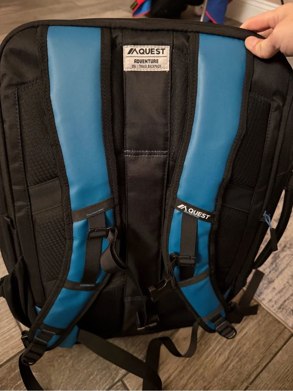 NWT Quest Adventure Travel Backpack 35L